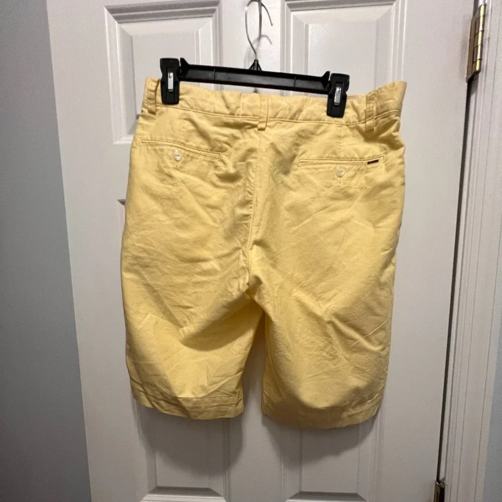 Polo Ralph Lauren 32 X10 yellow 100% cotton shorts